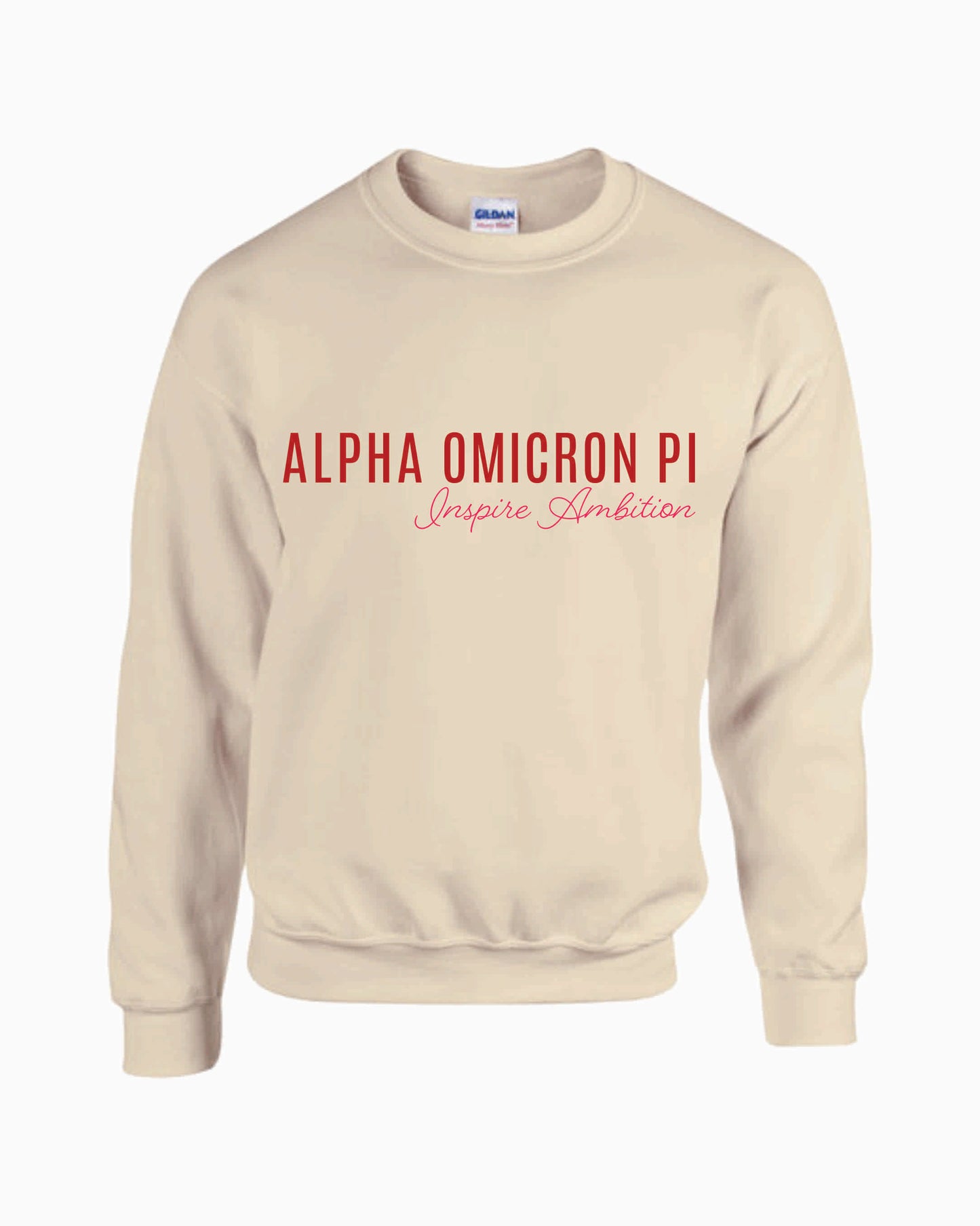 Alpha Omicron Pi Logo Crewneck
