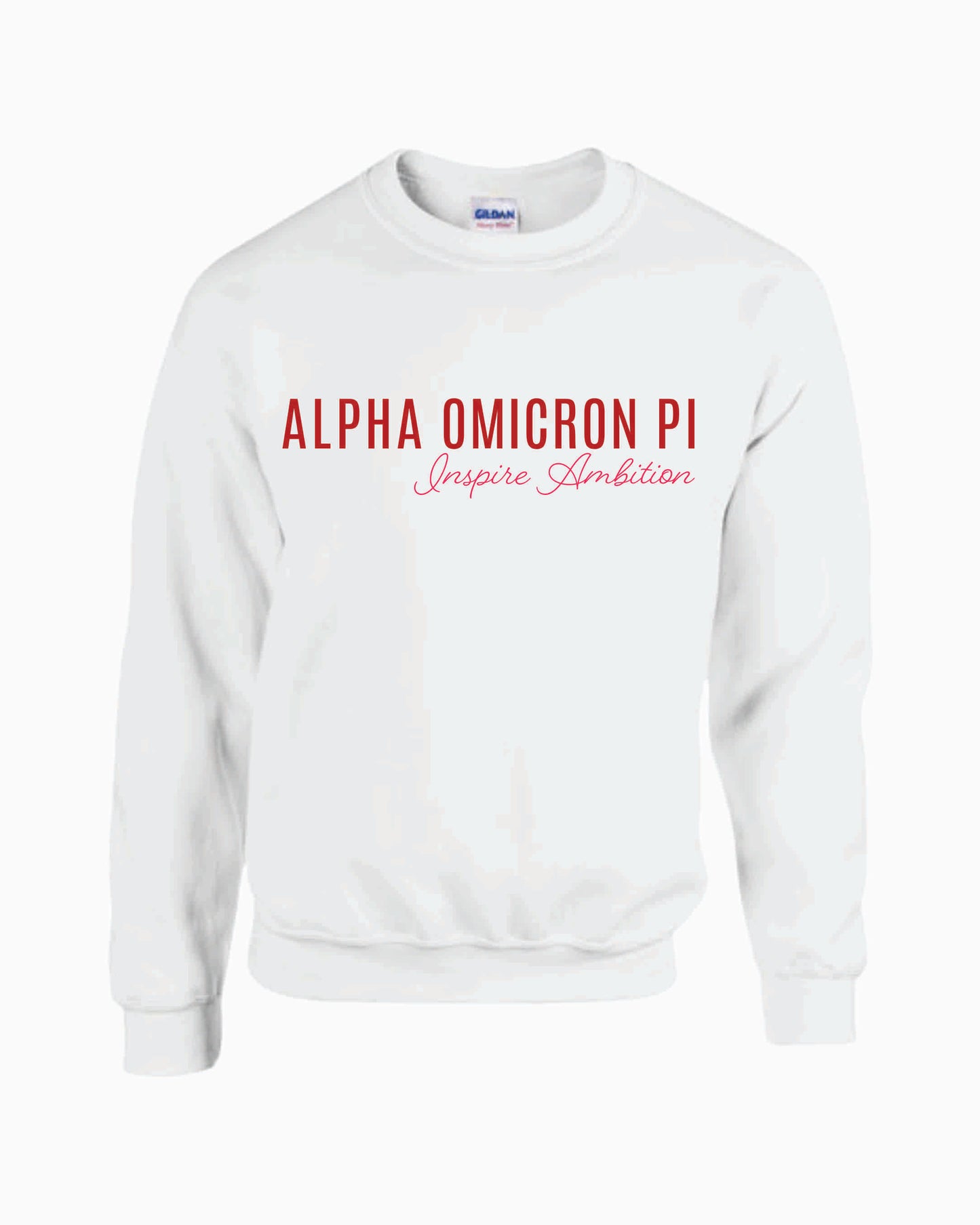 Alpha Omicron Pi Logo Crewneck