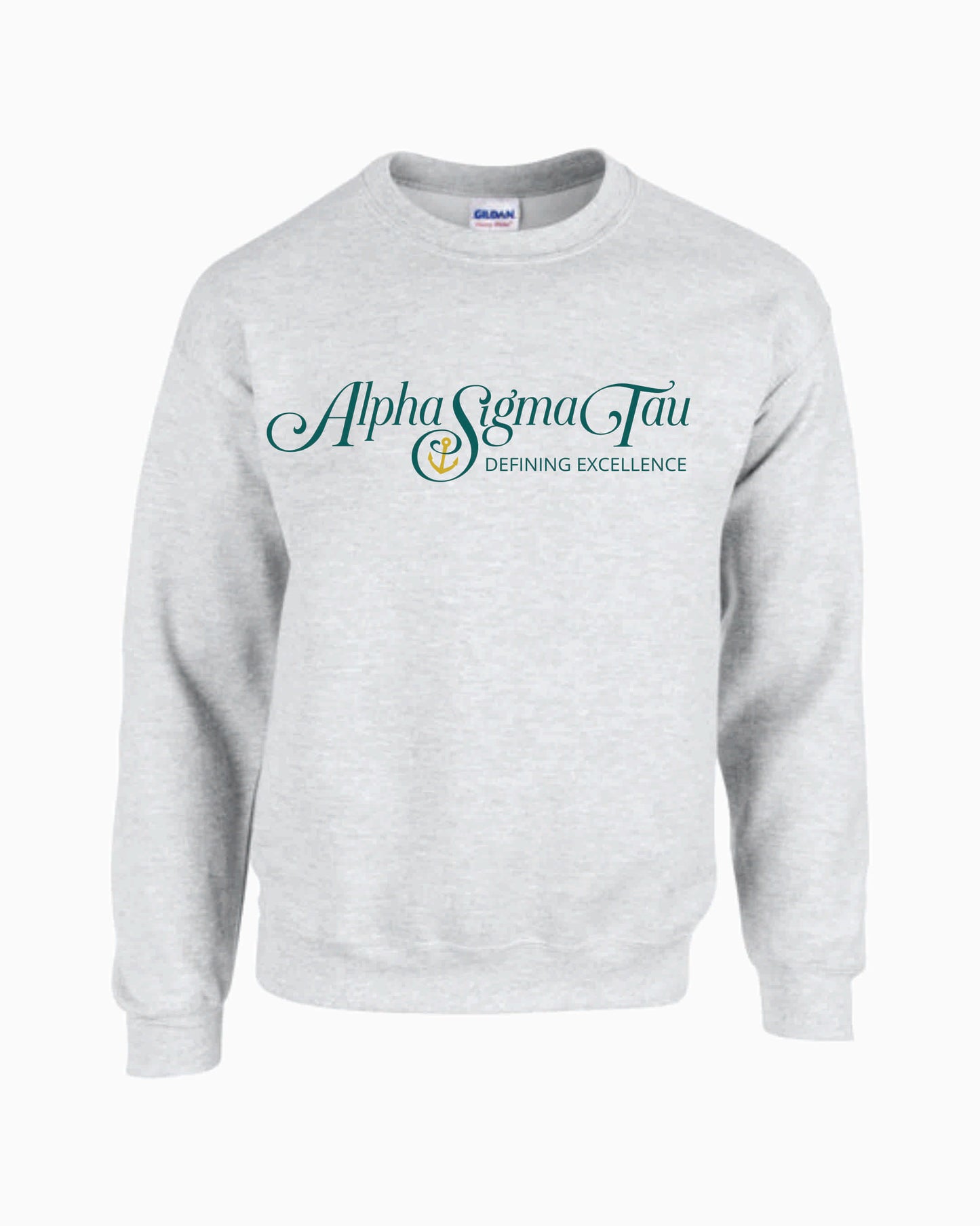 Alpha Sigma Tau Logo Crewneck