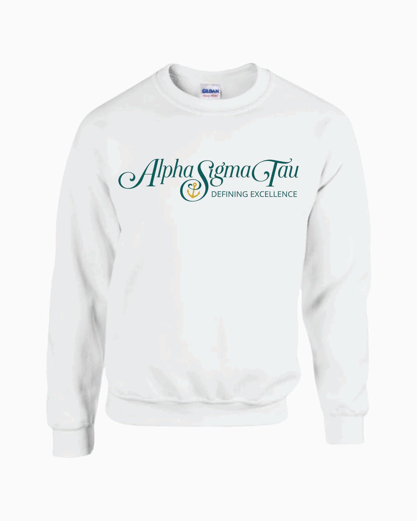 Alpha Sigma Tau Logo Crewneck