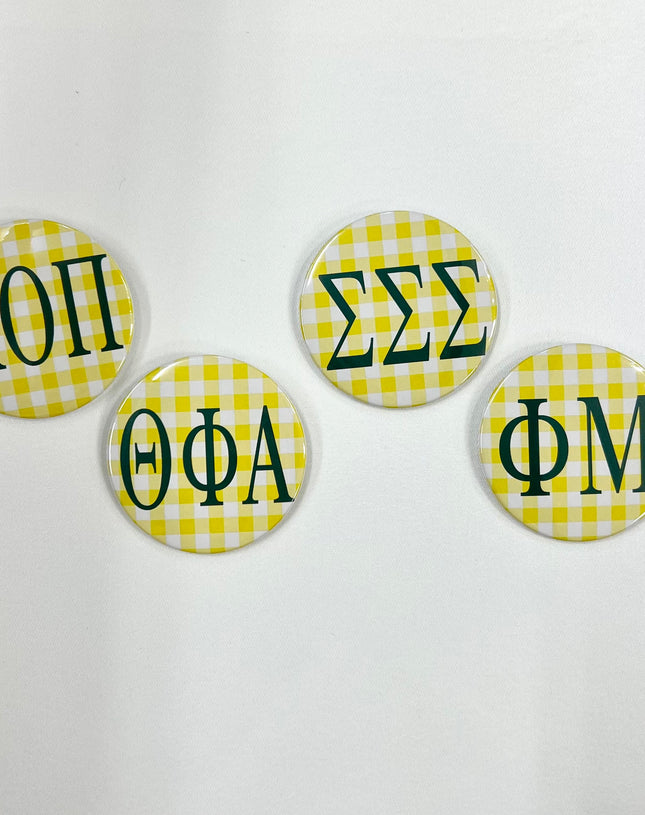 Gameday Pin Gingham