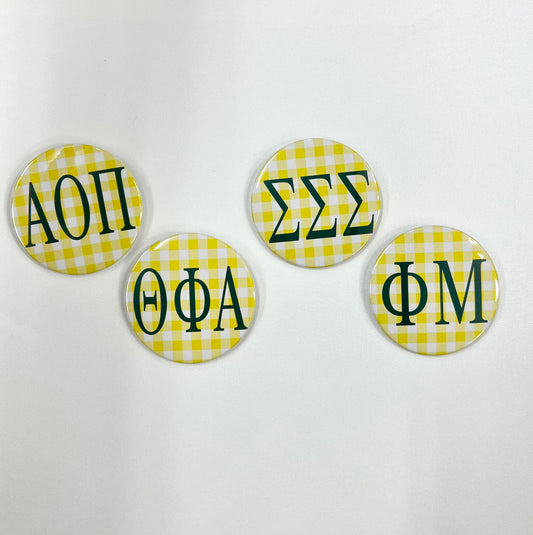Gameday Pin Gingham