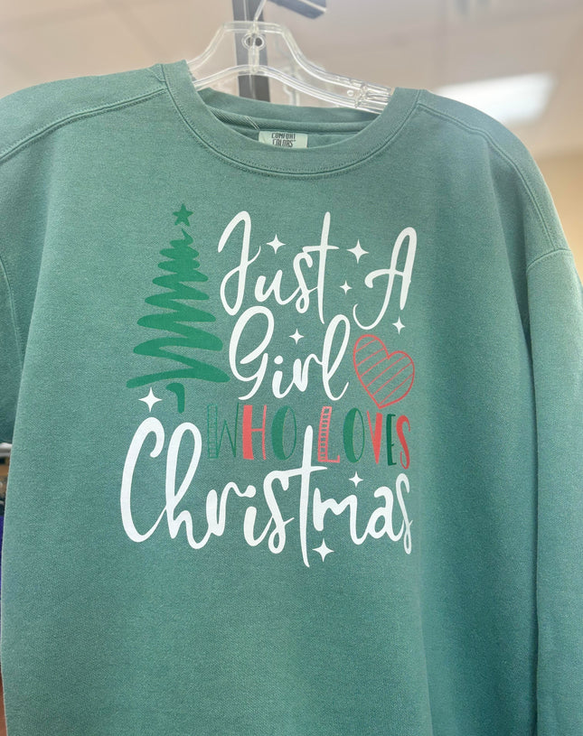 Green Christmas Sweatshirt