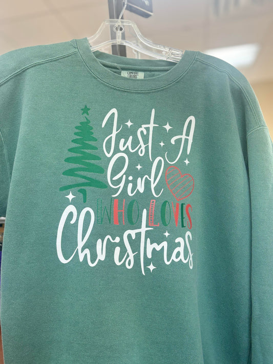 Green Christmas Sweatshirt