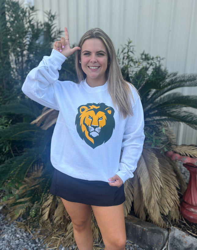 SLU Lion Head Sweatshirt