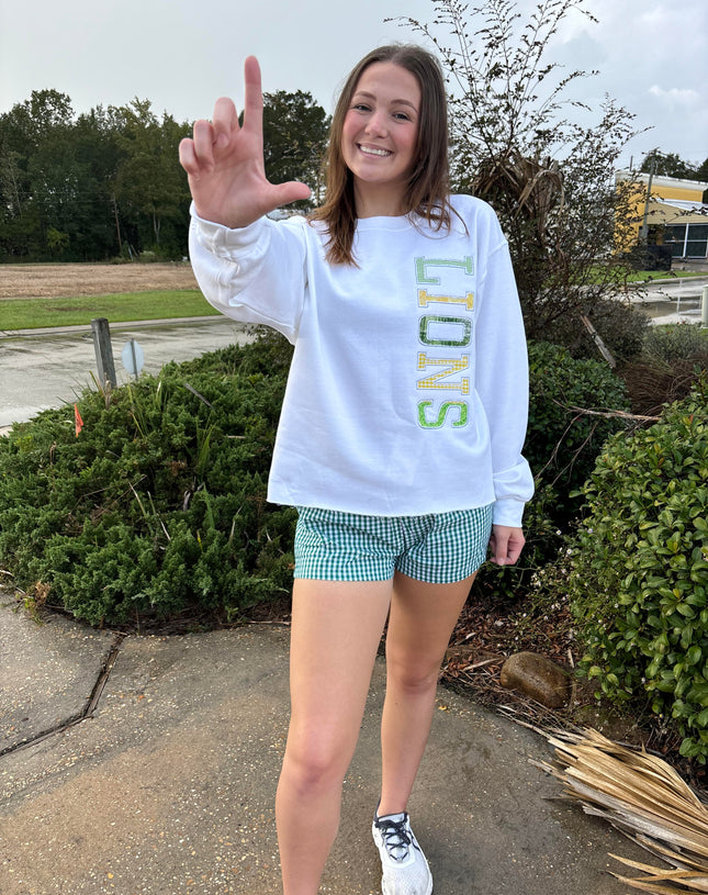 White Lions Sweatshirt