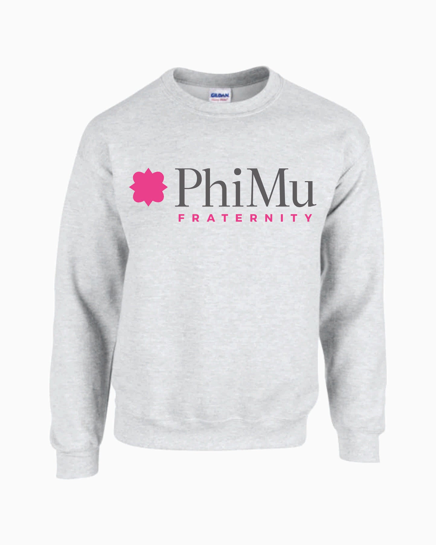 Phi Mu Logo Crewneck