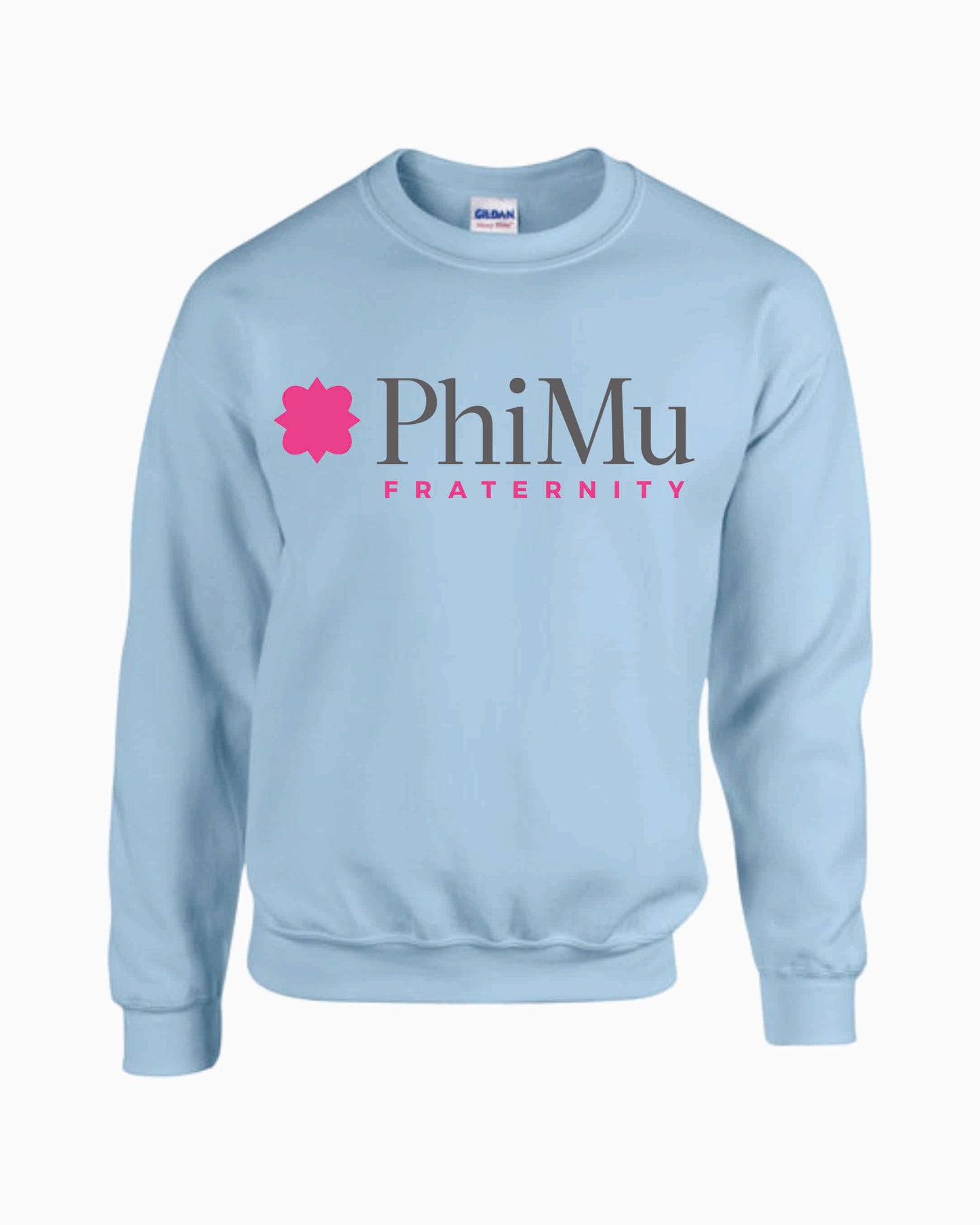 Phi Mu Logo Crewneck