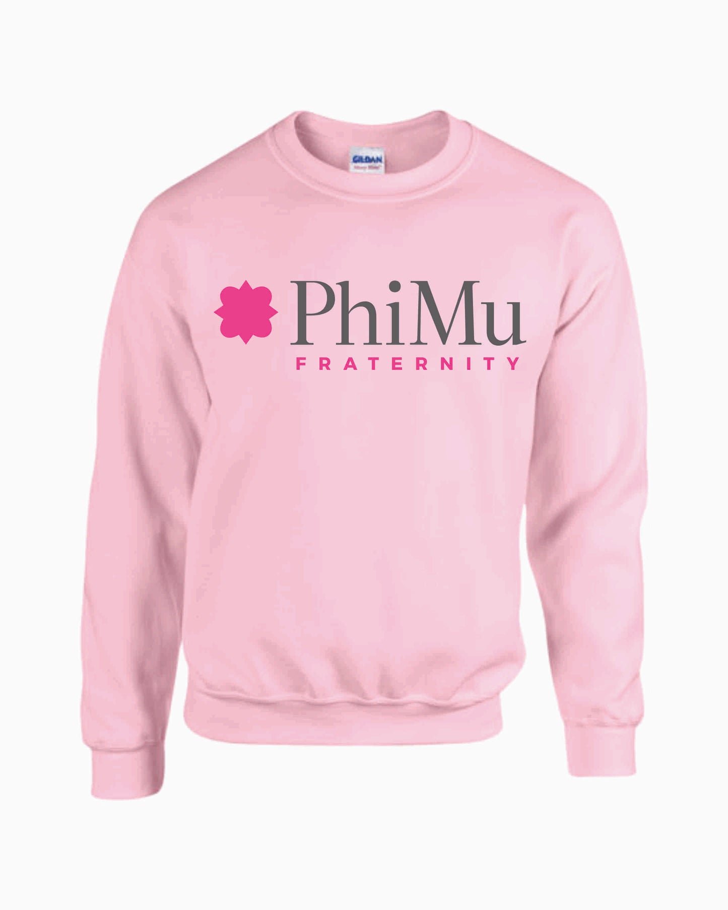 Phi Mu Logo Crewneck