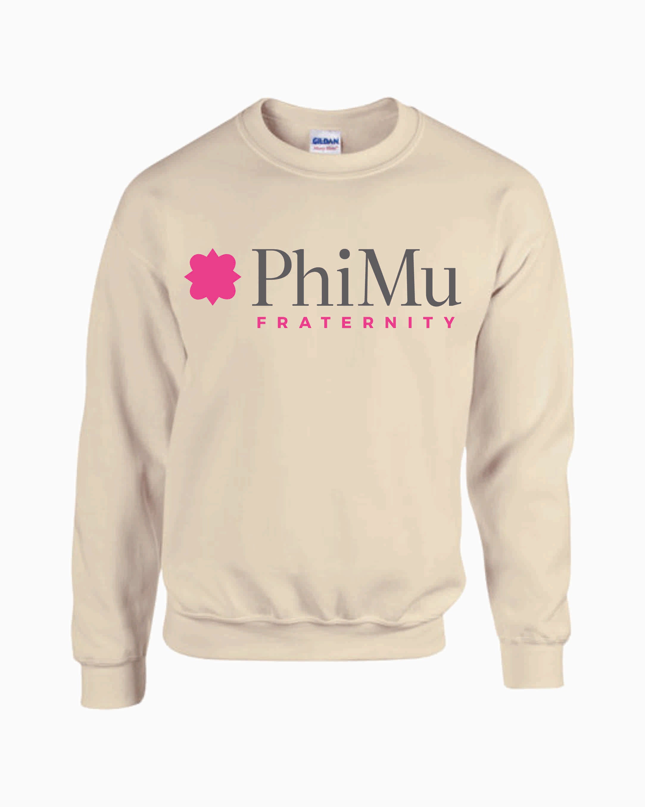 Phi Mu Logo Crewneck