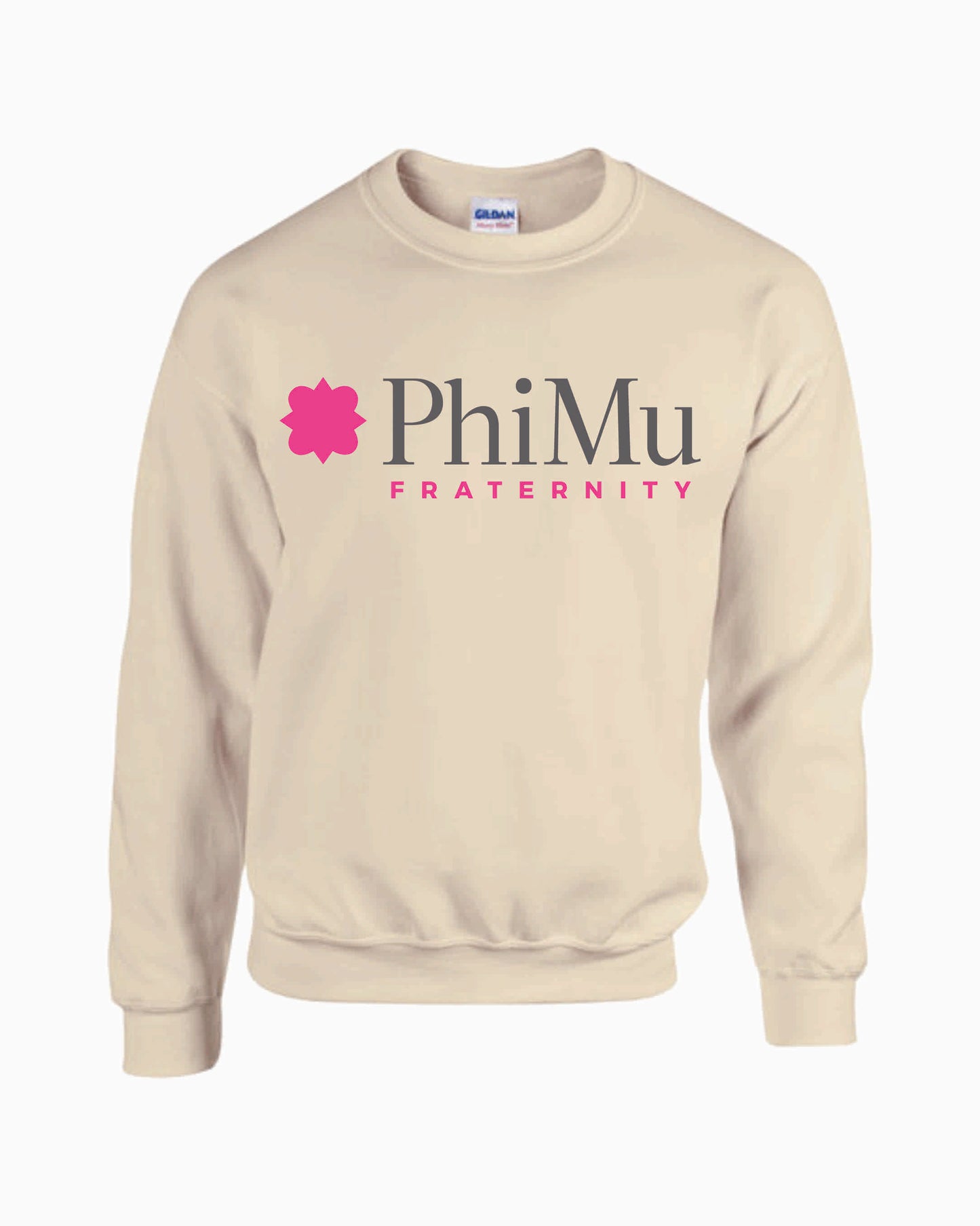Phi Mu Logo Crewneck