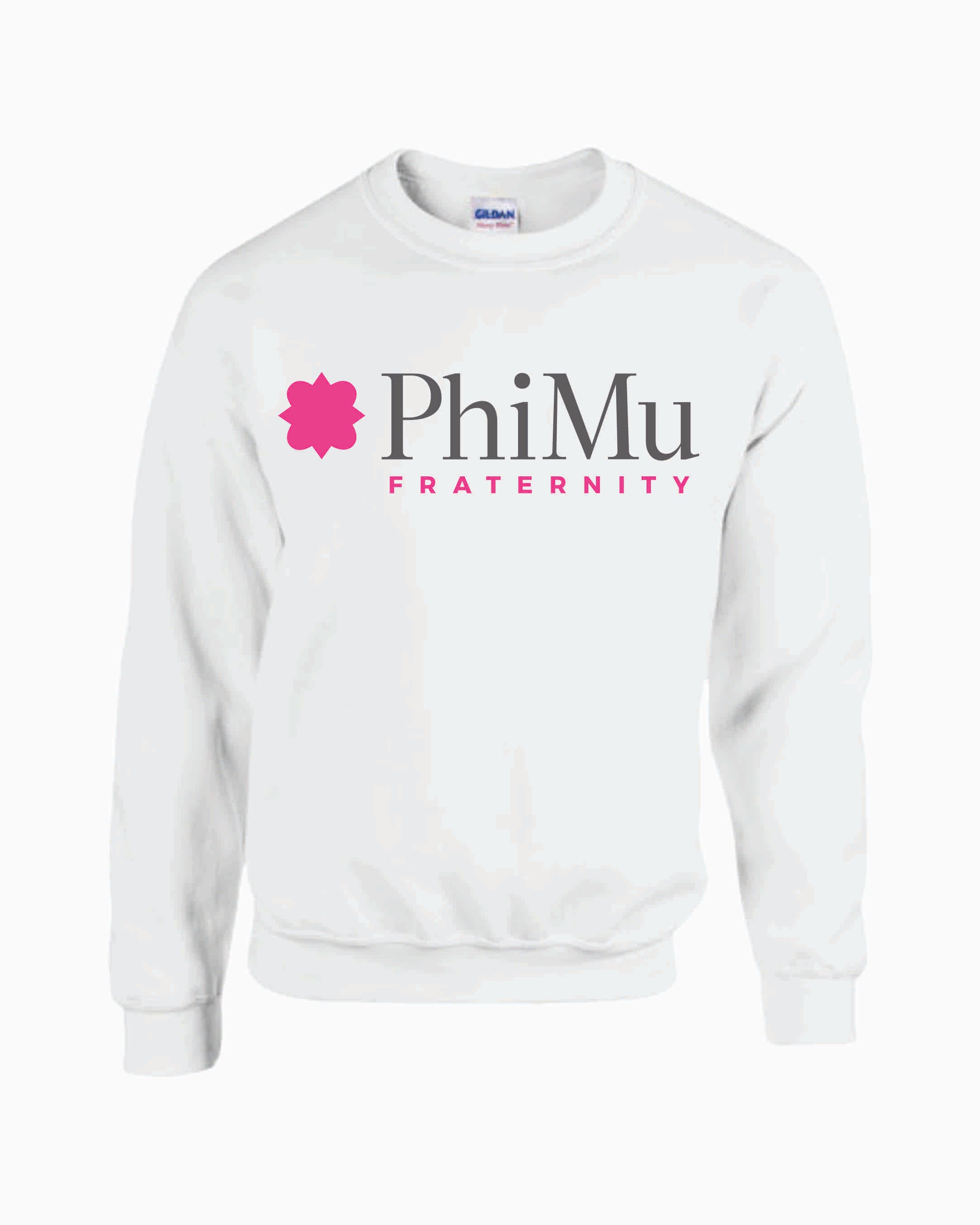 Phi Mu Logo Crewneck