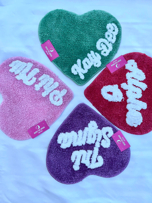 Sorority Heart Rug