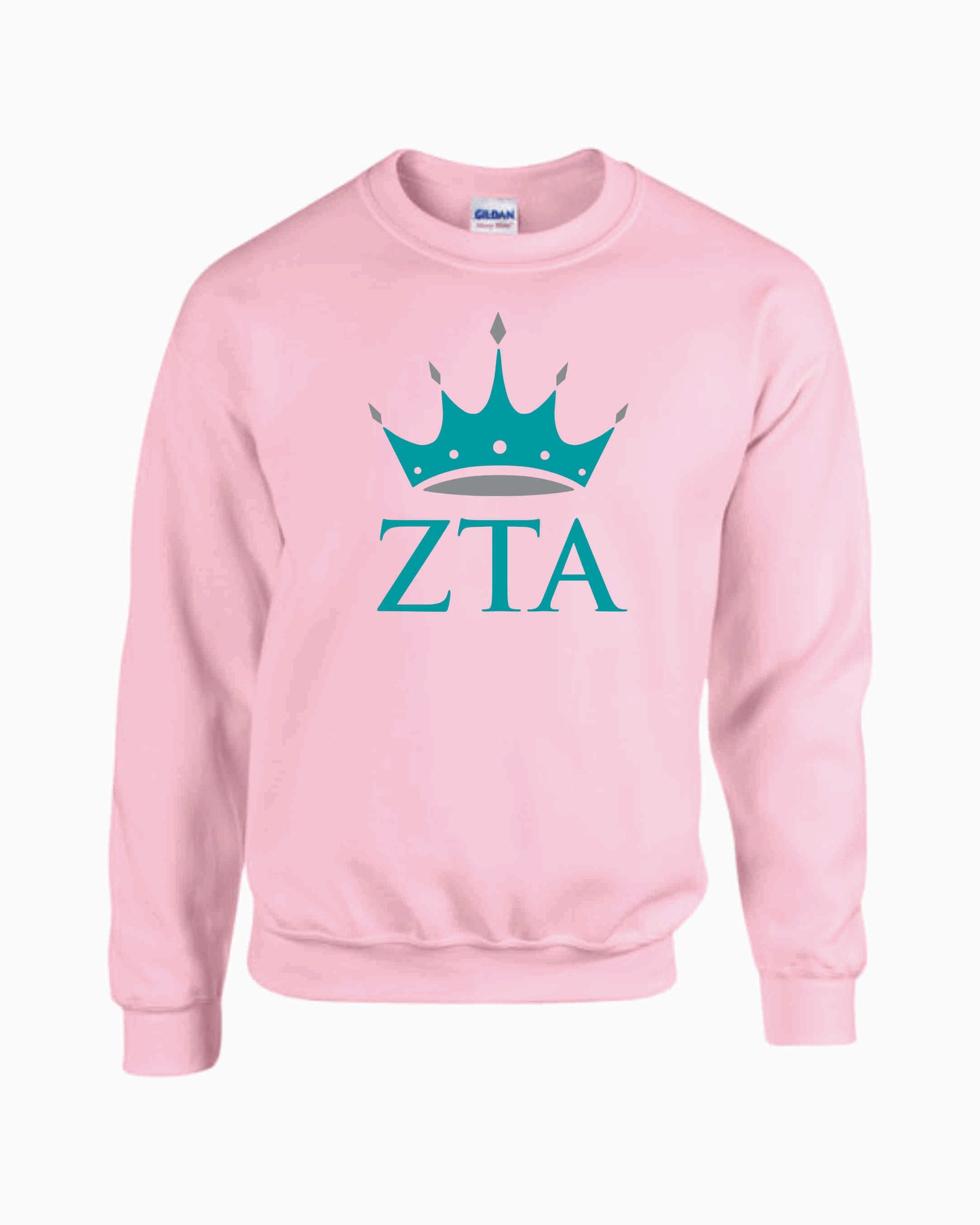 Zeta Tau Alpha Logo Crewneck